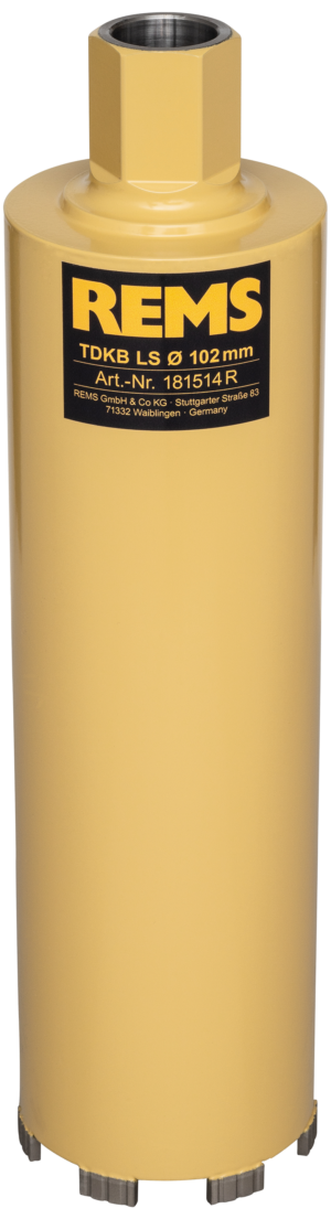 REMS diamant-torrborrkrona TDKB LS ø82Ã320mm